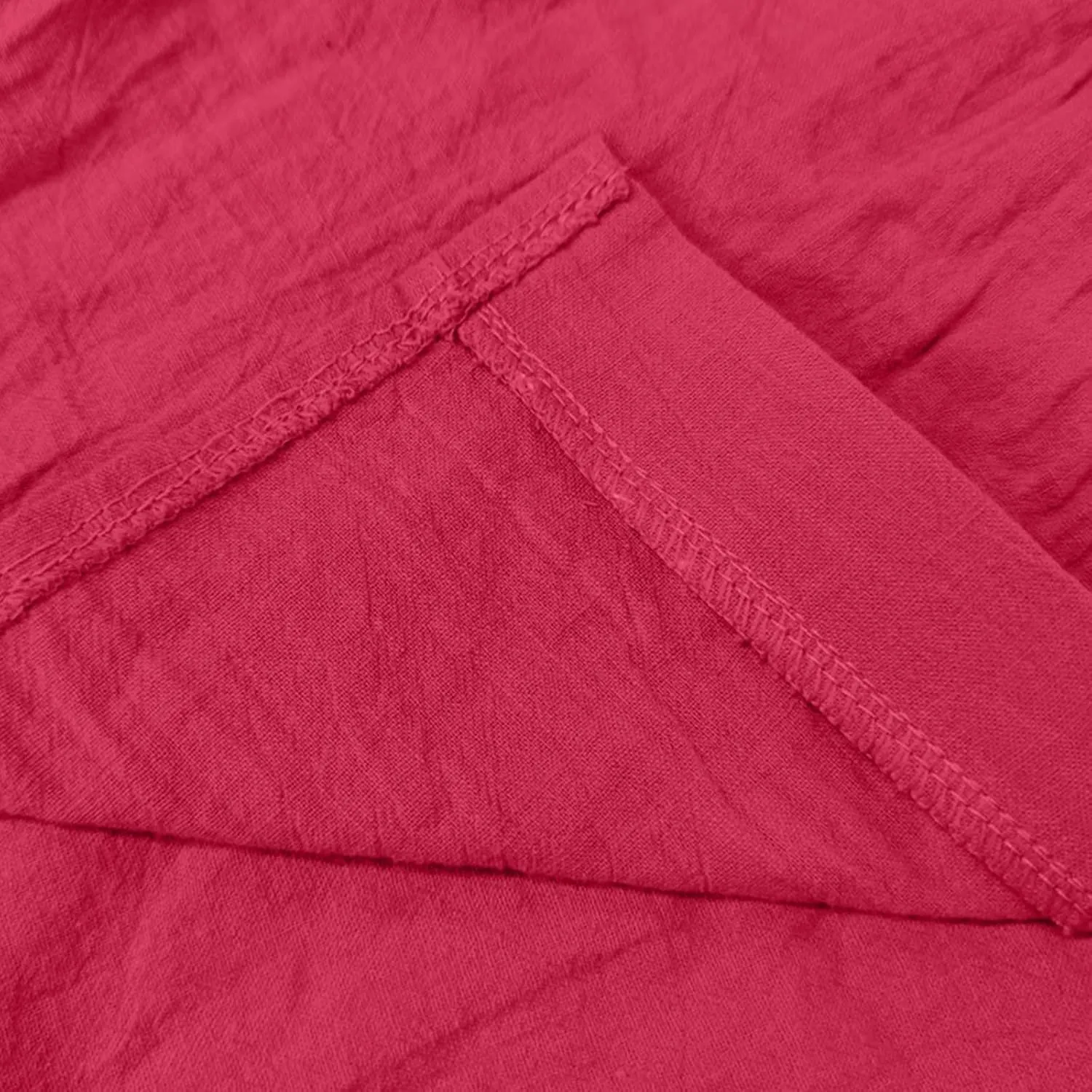 Cotton Linen Shirts for Women Summer Long Sleeve Button Down Shirt Pleated Front Gauze Tops Loose Casual Blouses