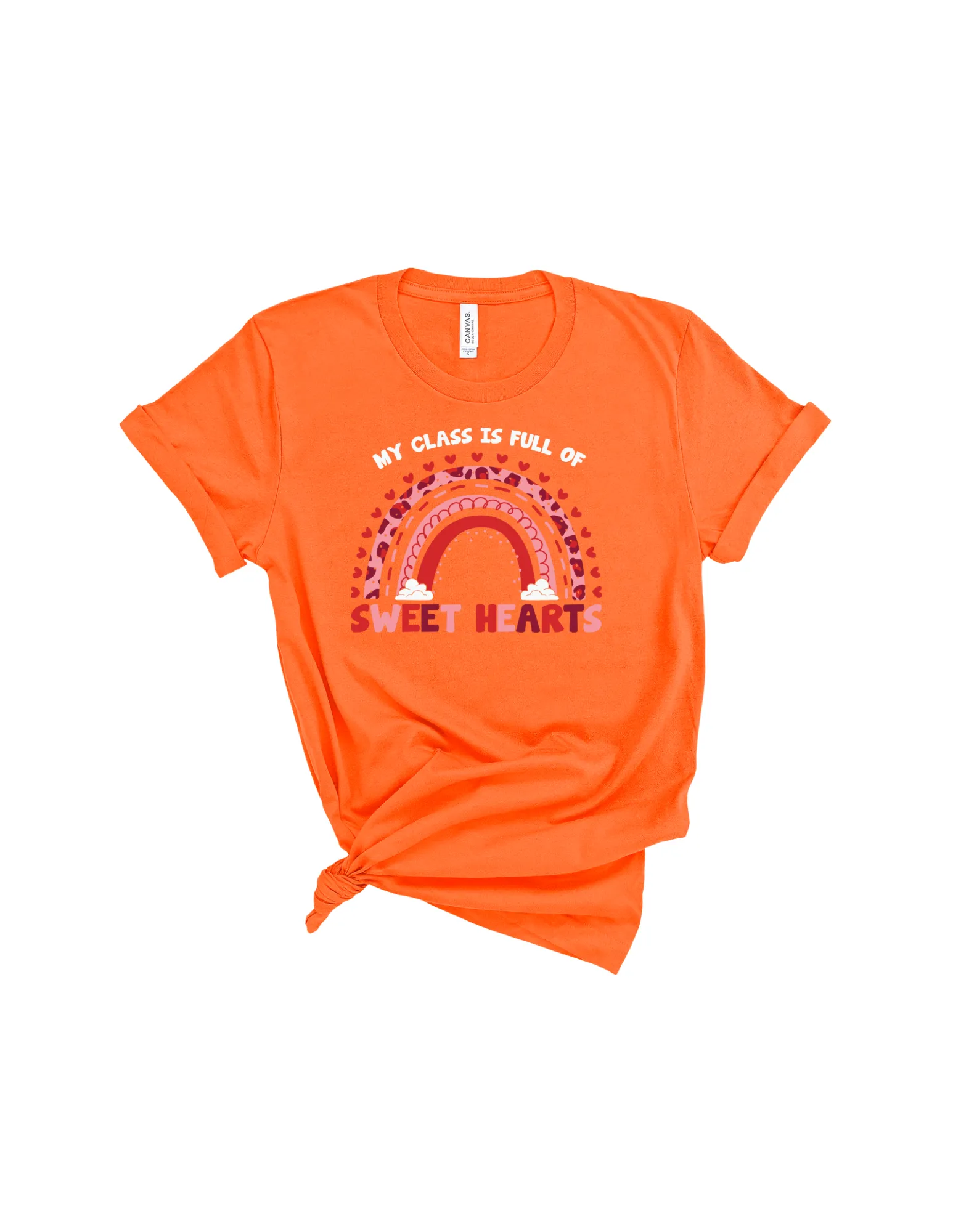 My class is full of sweethearts shirt