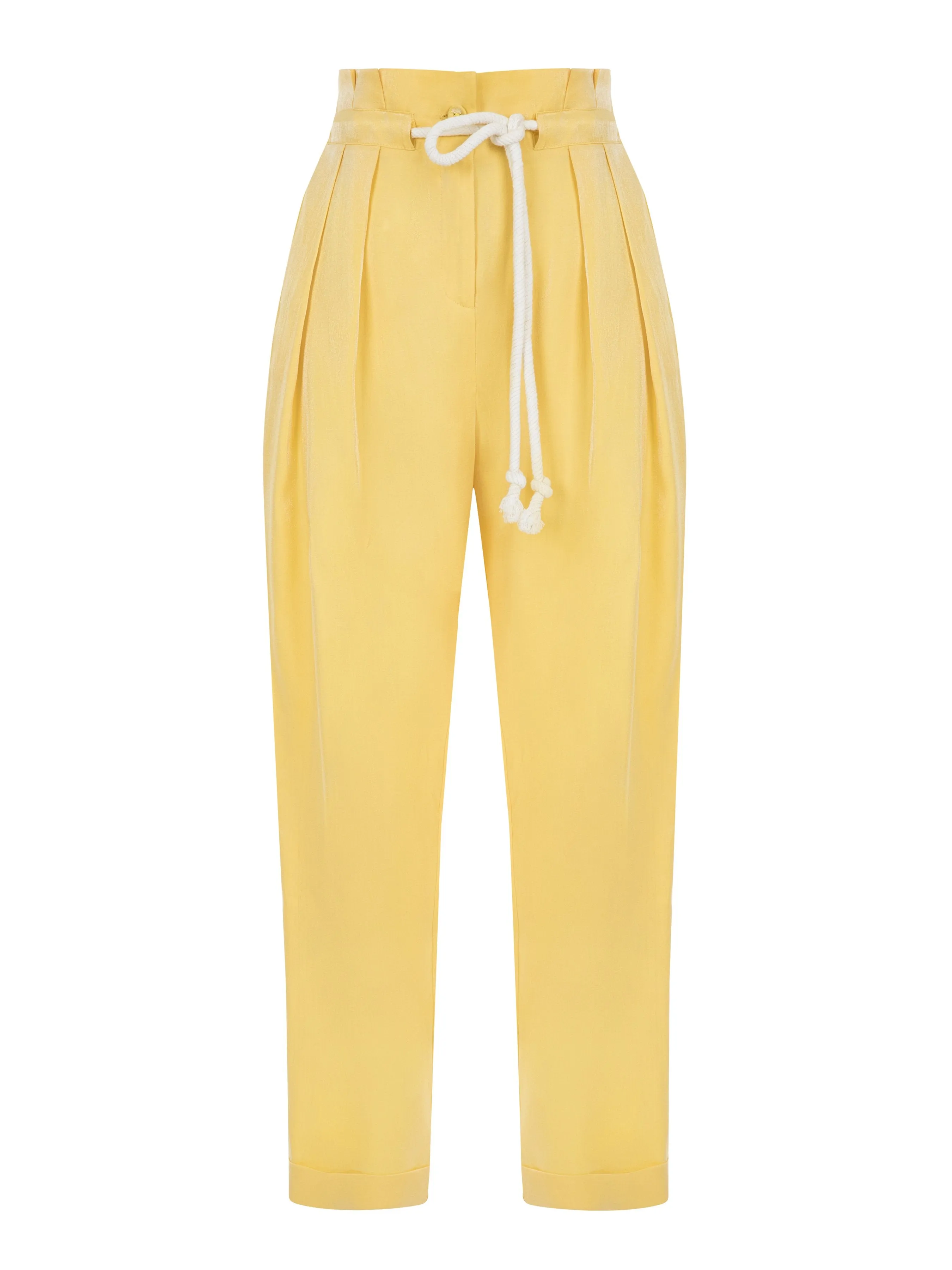 Nocturne High Waist Drawstring Trouser