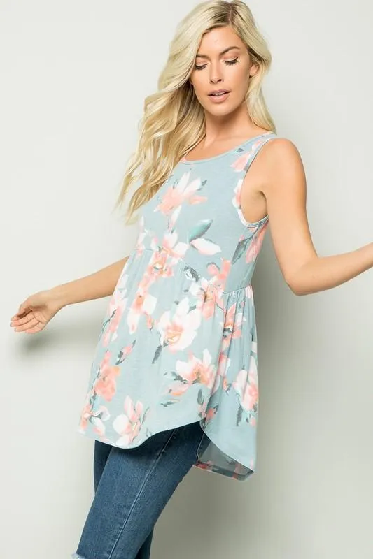 Pre-Order Floral Tunic Top