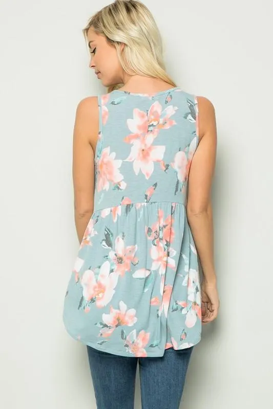 Pre-Order Floral Tunic Top
