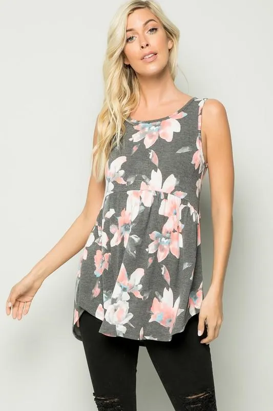 Pre-Order Floral Tunic Top