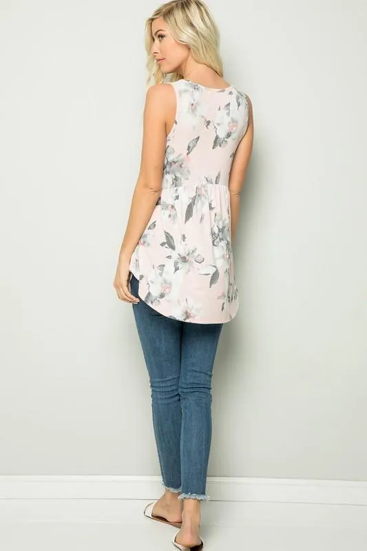 Pre-Order Floral Tunic Top