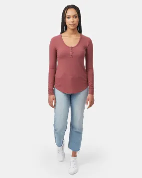 Ribbed Henley Longsleeve