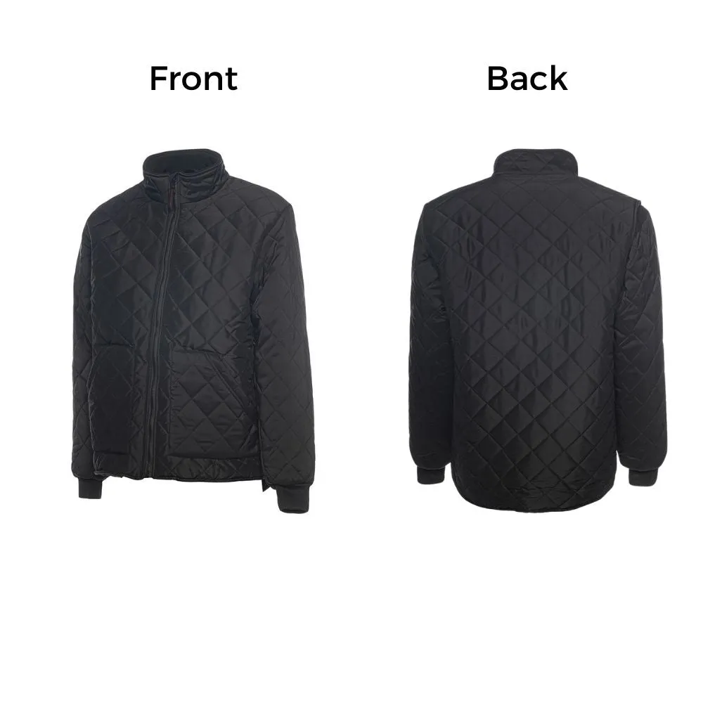ToughWorkz Men's Quilted Freezer Jackets, 6 Sizes