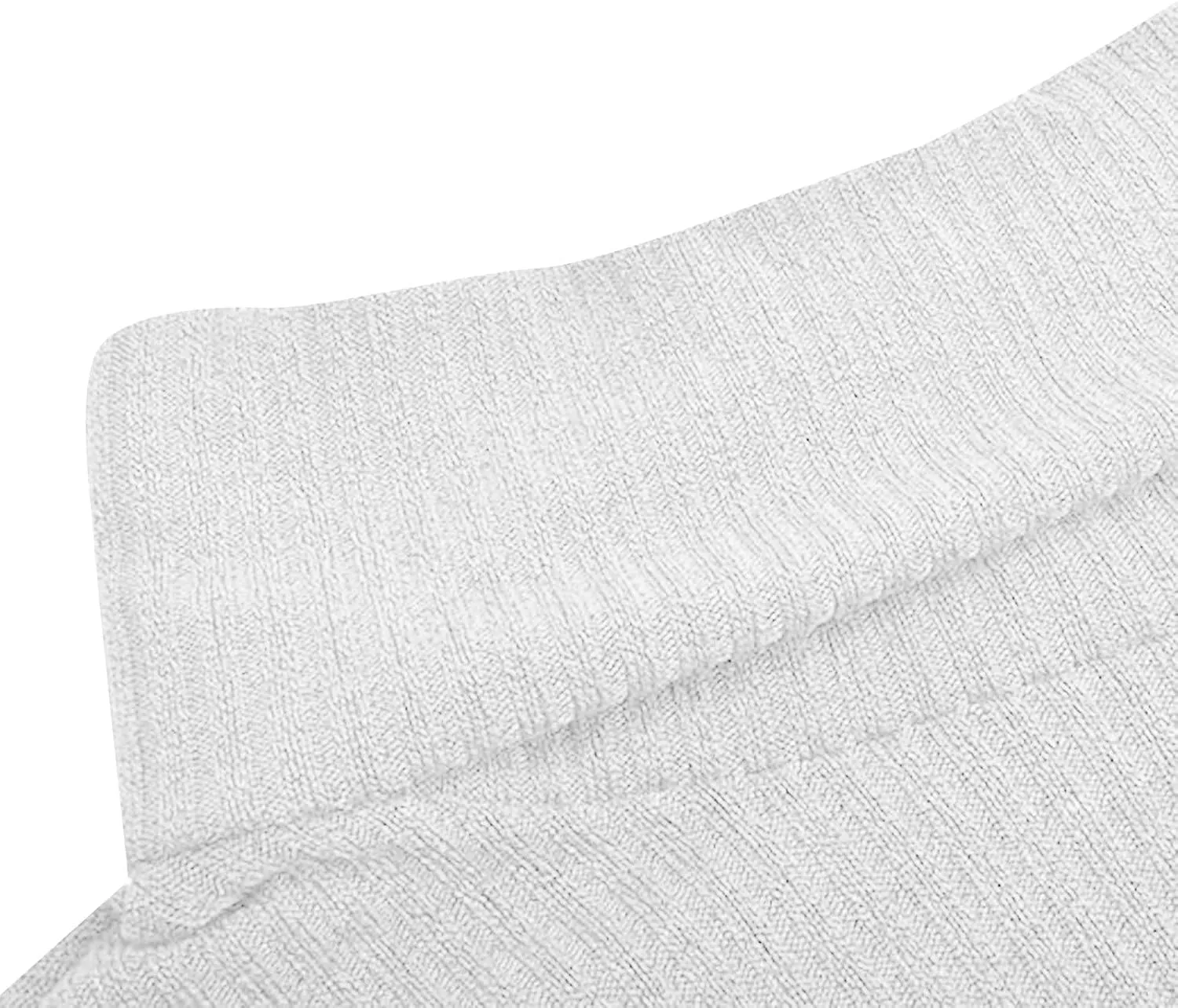 Turtleneck Pullover Tops Ladies Loose Large Size Thick Knitted Sweater Bottom Shirt Womens' Turtleneck Long Sleeve