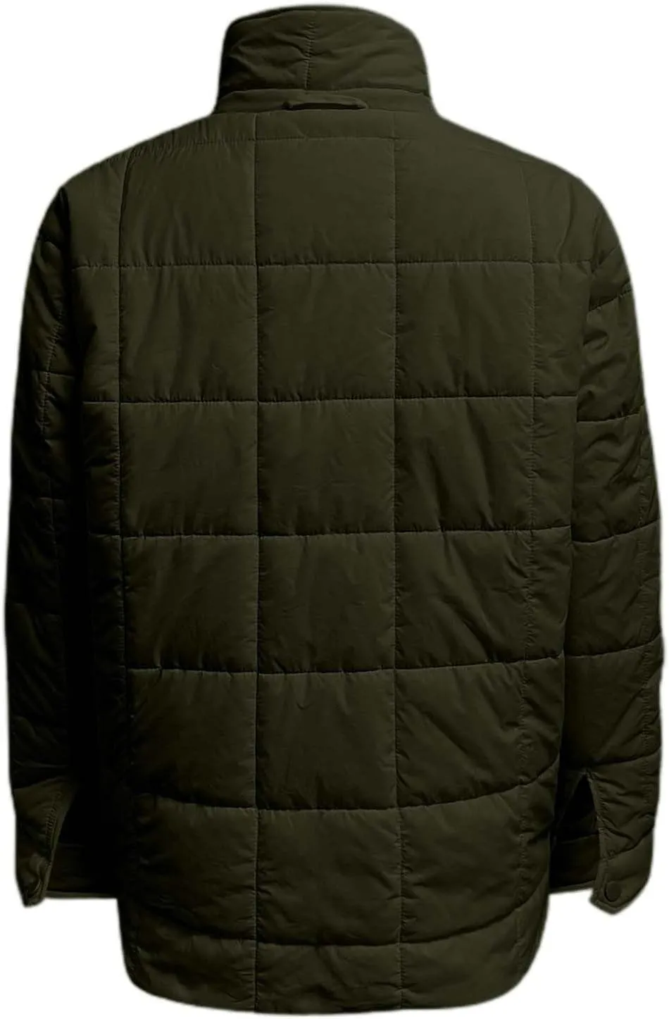 Womens Classic Vintage Solid Zipper Overcoat Long Sleeve Stand Collar Coat Casual Insulated Slim Jacket Outdoor Clothes